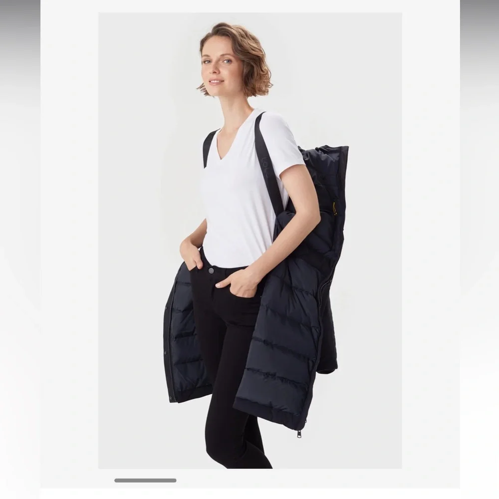 LOLË Marybeth Women’s Olive Parka Jacket - Picture 15 of 16